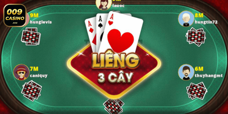 Chơi Liêng tại 009 Casino